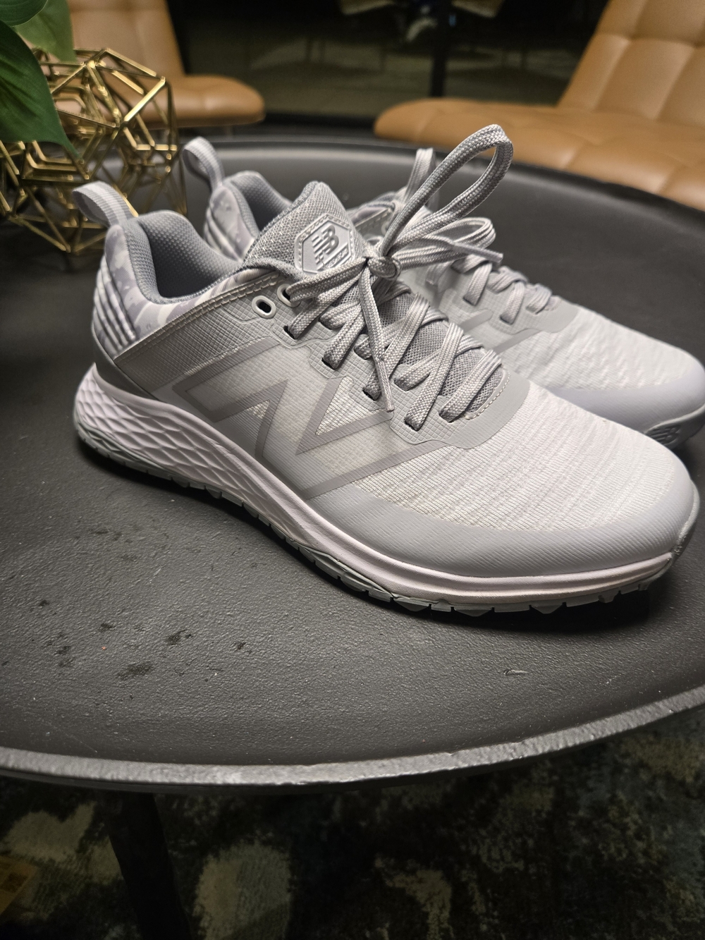 New Balance Fresh Foam Contend V2 Men's Size 8 Grey/White Athletic Shoes NEW - Picture 2 of 12